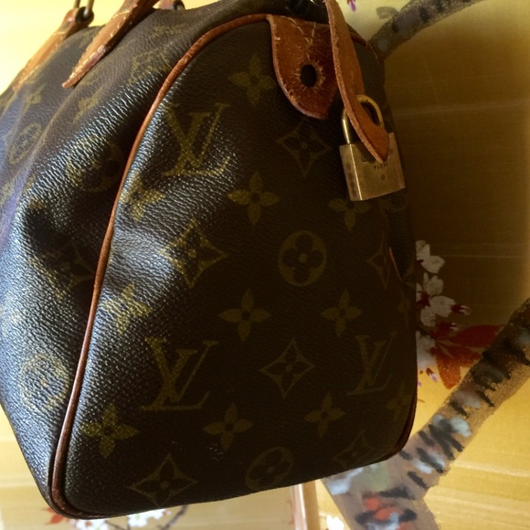 VINTAGE LOUIS VUITTON Monogram Speedy 30 Handbag - Picture 3 of 5